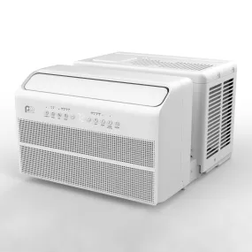 10,000 BTU 115V Energy Star U-Shaped Inverter Window Air Conditioner with Wireless Smart Controls