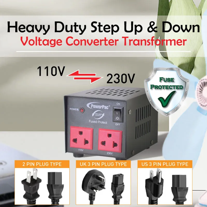 100W Heavy Duty Step Up & Down Voltage Converter Transformer 110V / 220V  Voltage Regulator (ST100)