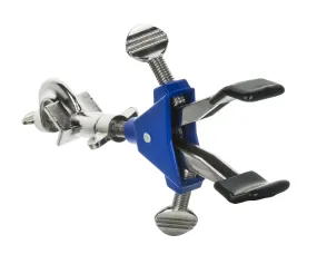 2 Finger Spring Loaded Clamp, Swivel Bosshead - 2.75" Max Opening