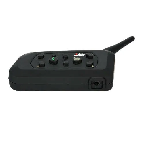 2 Sets V6-1200 Motorcycle Helmet Bluetooth Headset Intercom