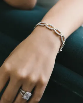 2-Tone Link Bracelet