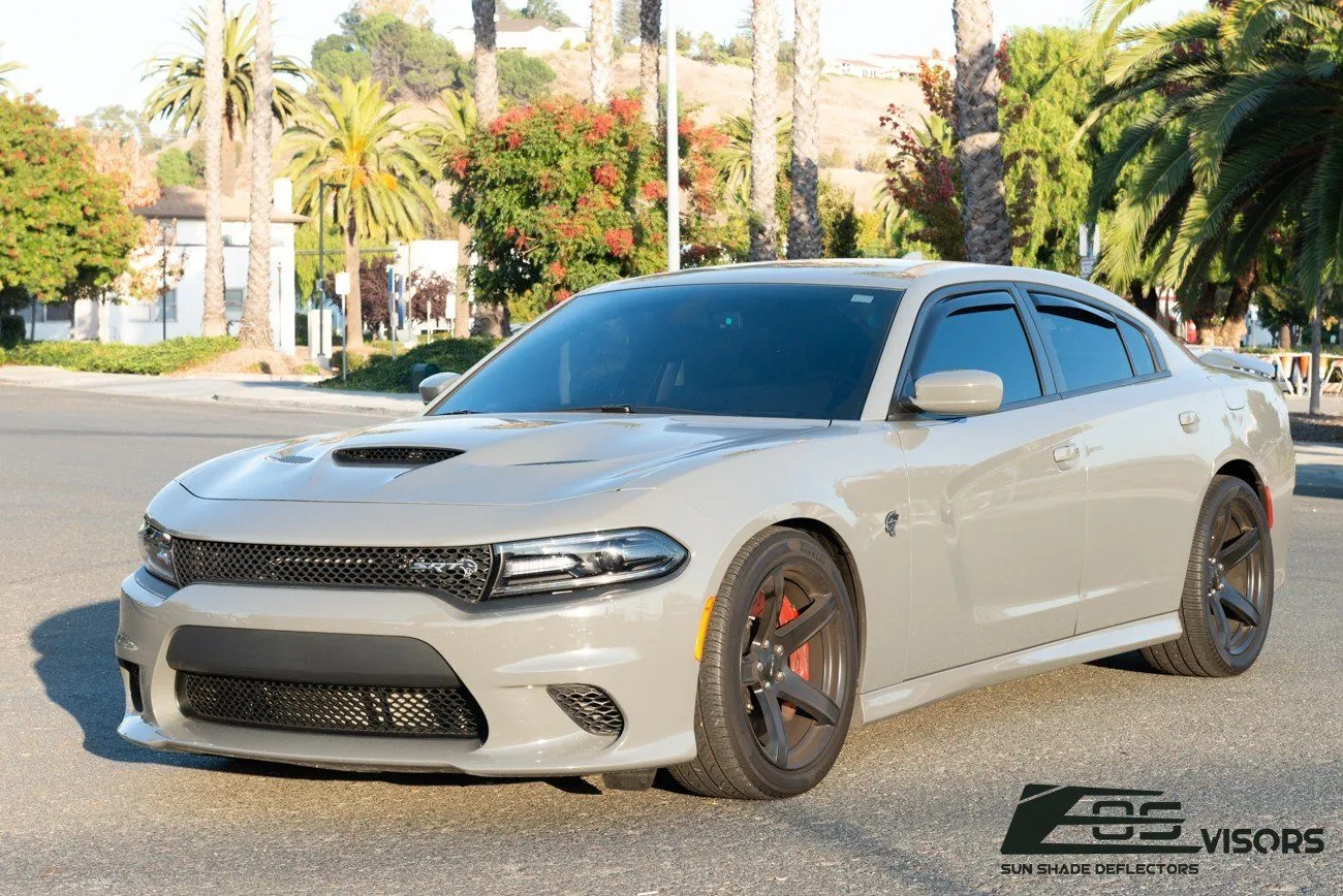 2011-Present Dodge Charger Window Visors Wind Deflectors Rain Guards Vents