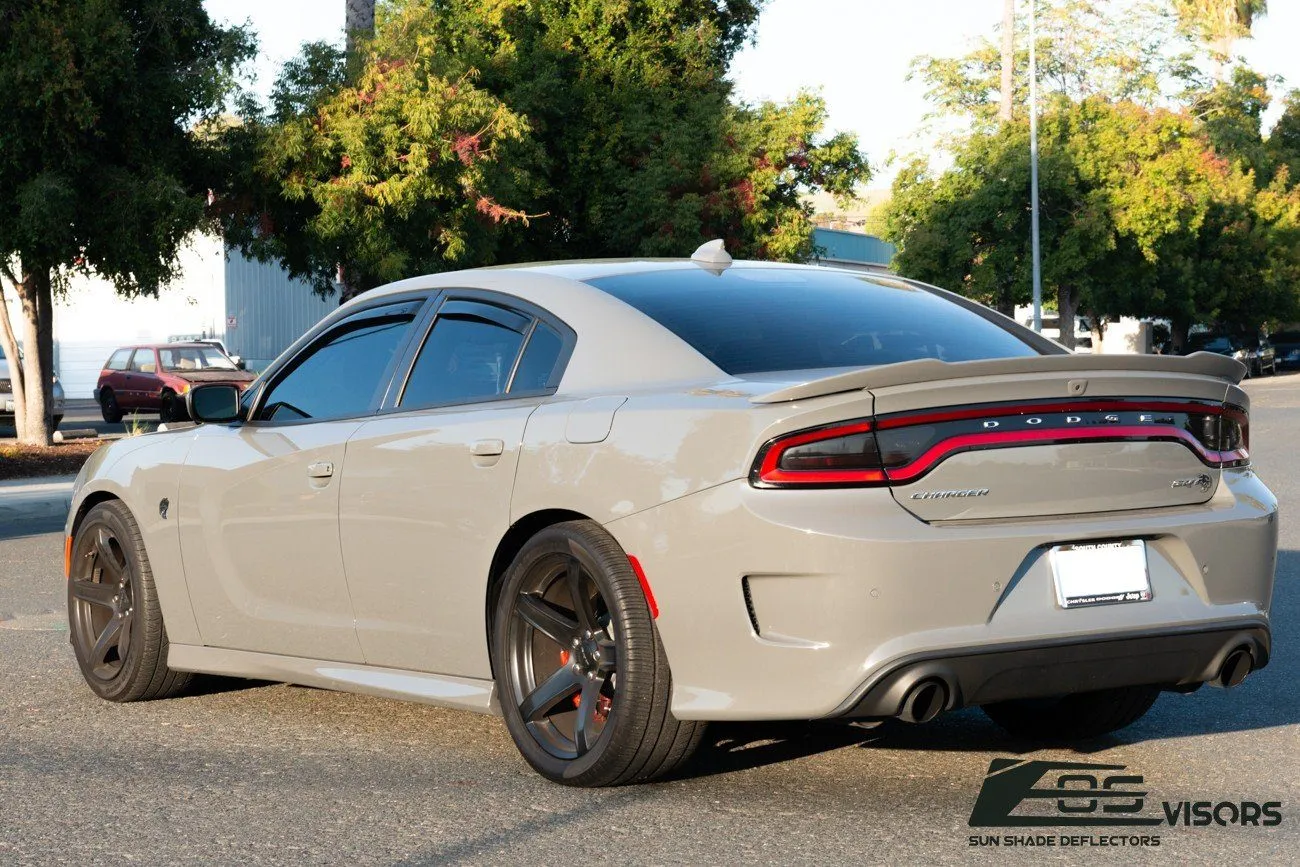 2011-Present Dodge Charger Window Visors Wind Deflectors Rain Guards Vents