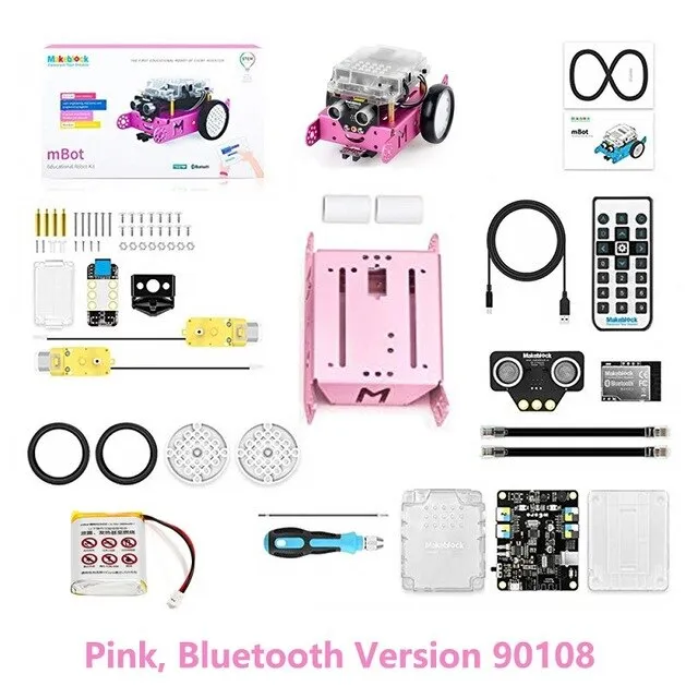 2019 Newest Makeblock mBot V1.1 Programmable Kids Toys Educational birthday Gift Scratch 2.0 Arduino DIY Smart Robot Car Kit