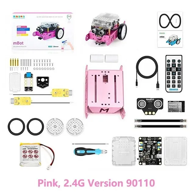 2019 Newest Makeblock mBot V1.1 Programmable Kids Toys Educational birthday Gift Scratch 2.0 Arduino DIY Smart Robot Car Kit