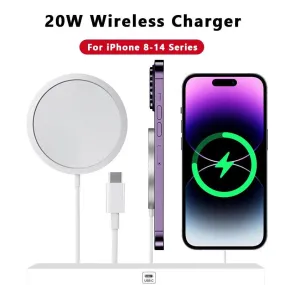 20W Magnetic Wireless Chargers For iPhone 8-14