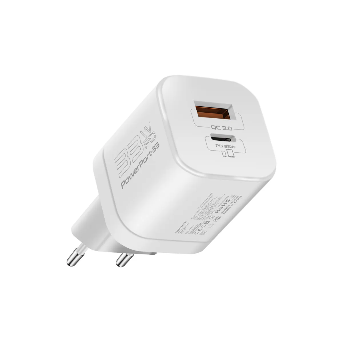 33W Power Delivery GaNFast™ Charging Adapter