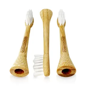 3pk Replacement Bamboo Brush Heads (case of 6)