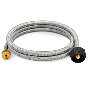 5 ft Propane Adapter Hose 1 lb to 20 lb