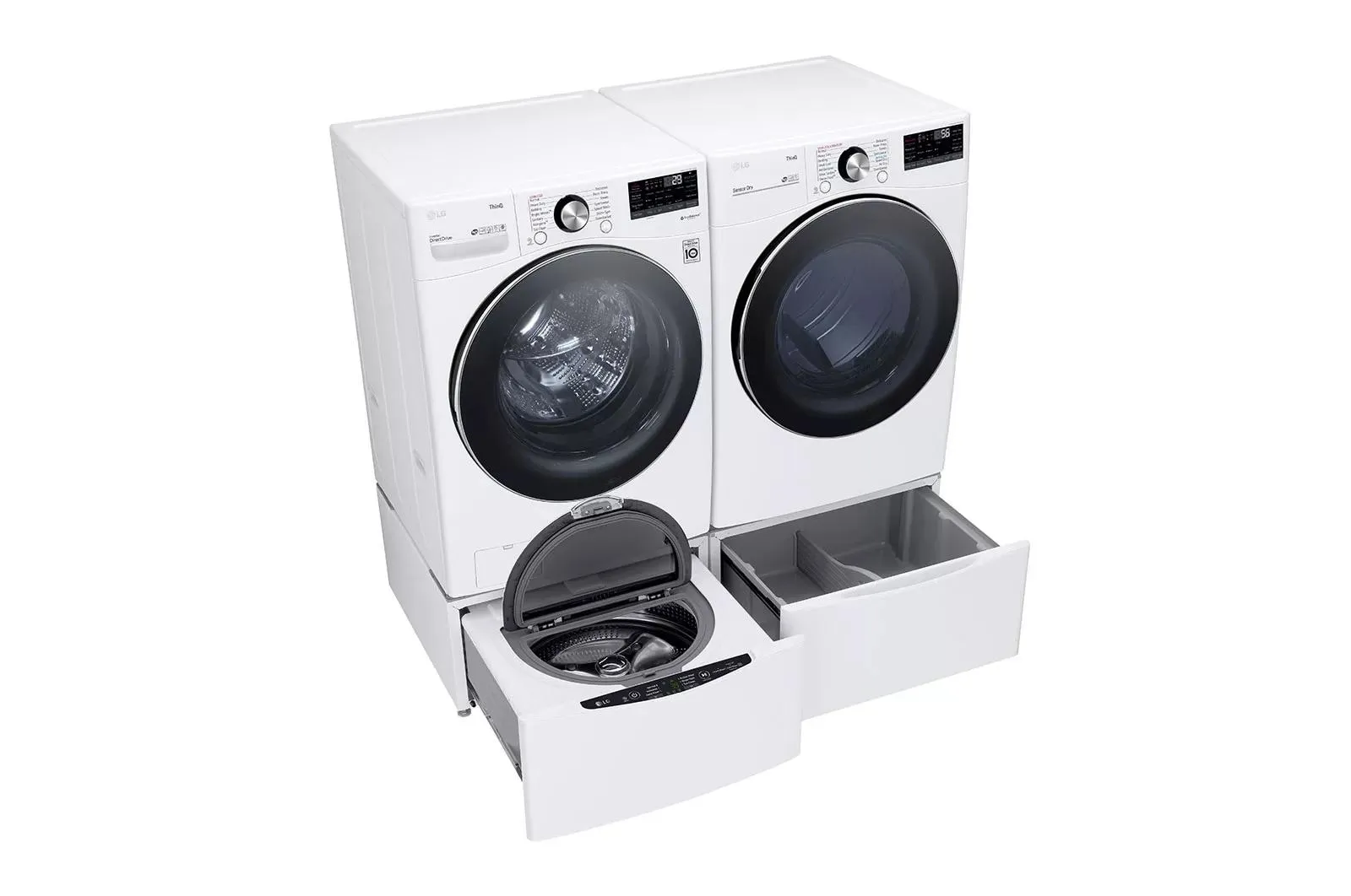 5.0 cu. ft. Mega Capacity Smart wi-fi Enabled Front Load Washer with TurboWash(TM) 360(degree) and Built-In Intelligence - (WM4200HWA)