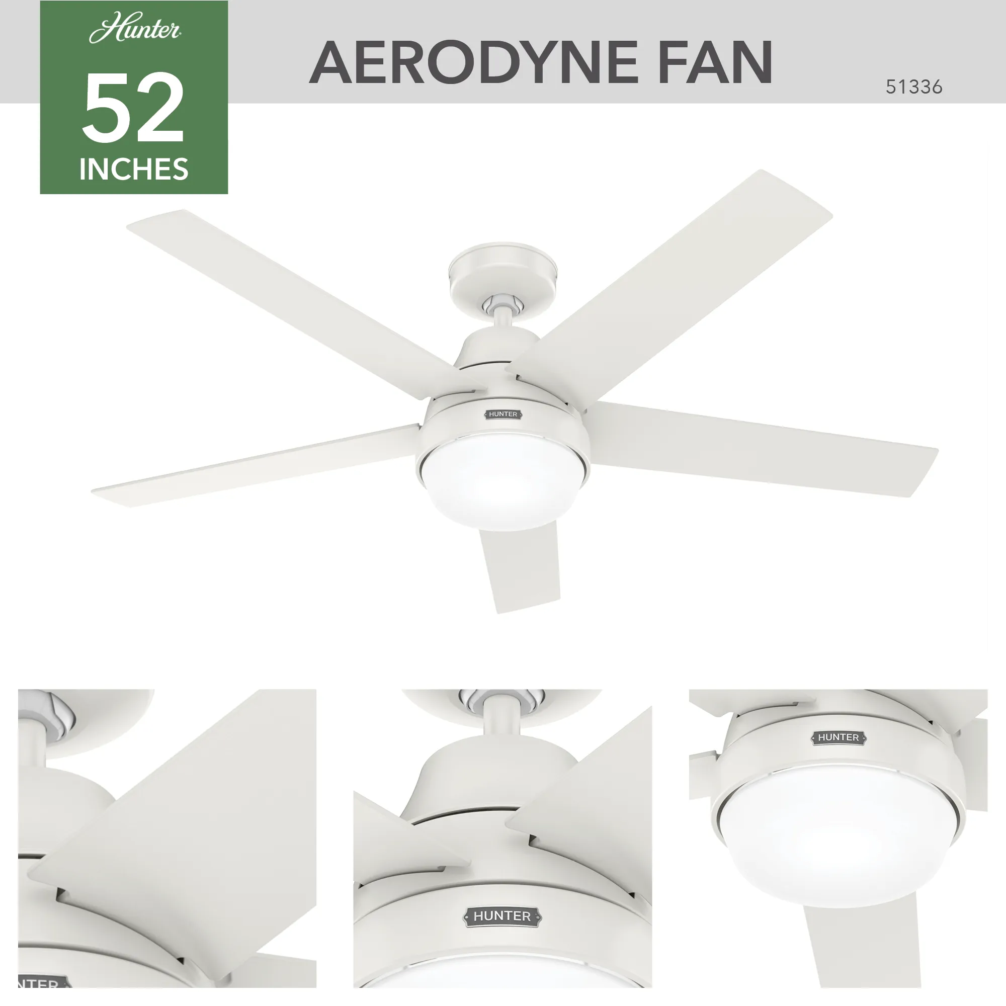 Aerodyne 52"   Ceiling Fan