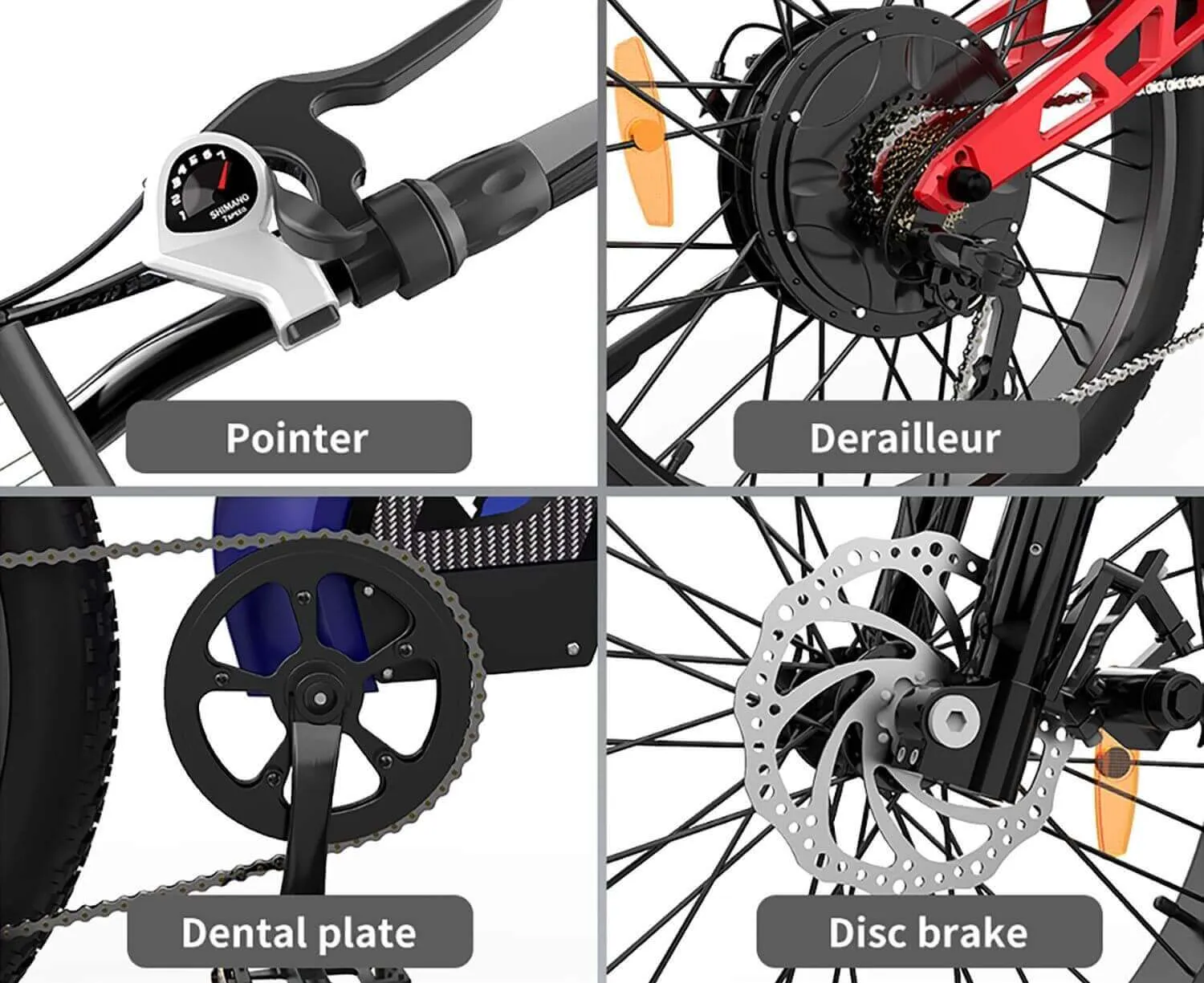 Aostirmotor S17 Big Front Fork Mountain Dirt E-Bike