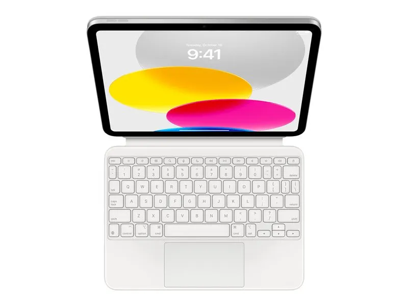 Apple Magic Keyboard Folio - Keyboard And Folio Case - With Trackpad - Apple Smart Connector - Qwerty - Uk - For Ipad Wi