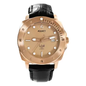 Aquacy Bronze CuSn8 Series Automatic Men's 200m Watch 44mm Bronze Dial