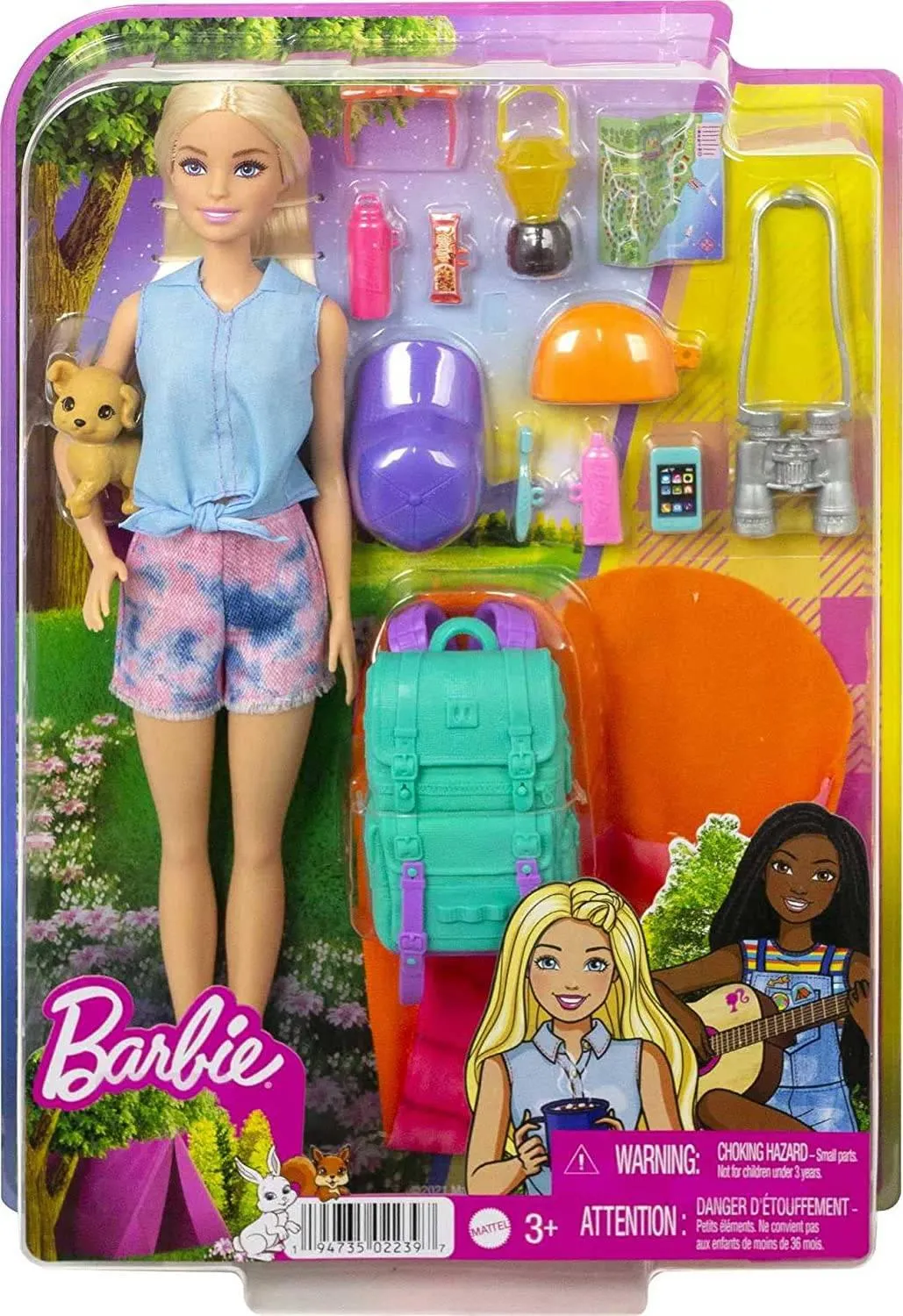 Barbie Camping Dolls   Piece Count-Doll 1 HDF73