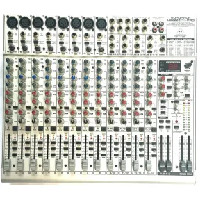 Behringer UB2222FX-Pro 22-Input 2/2-Bus Mic/Line Mixer with Premium Mic Preamplifiers and Multi-FX Processor *S/H*