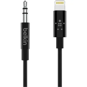 Belkin Lightning to 3.5mm Audio Cable 1M (Black)