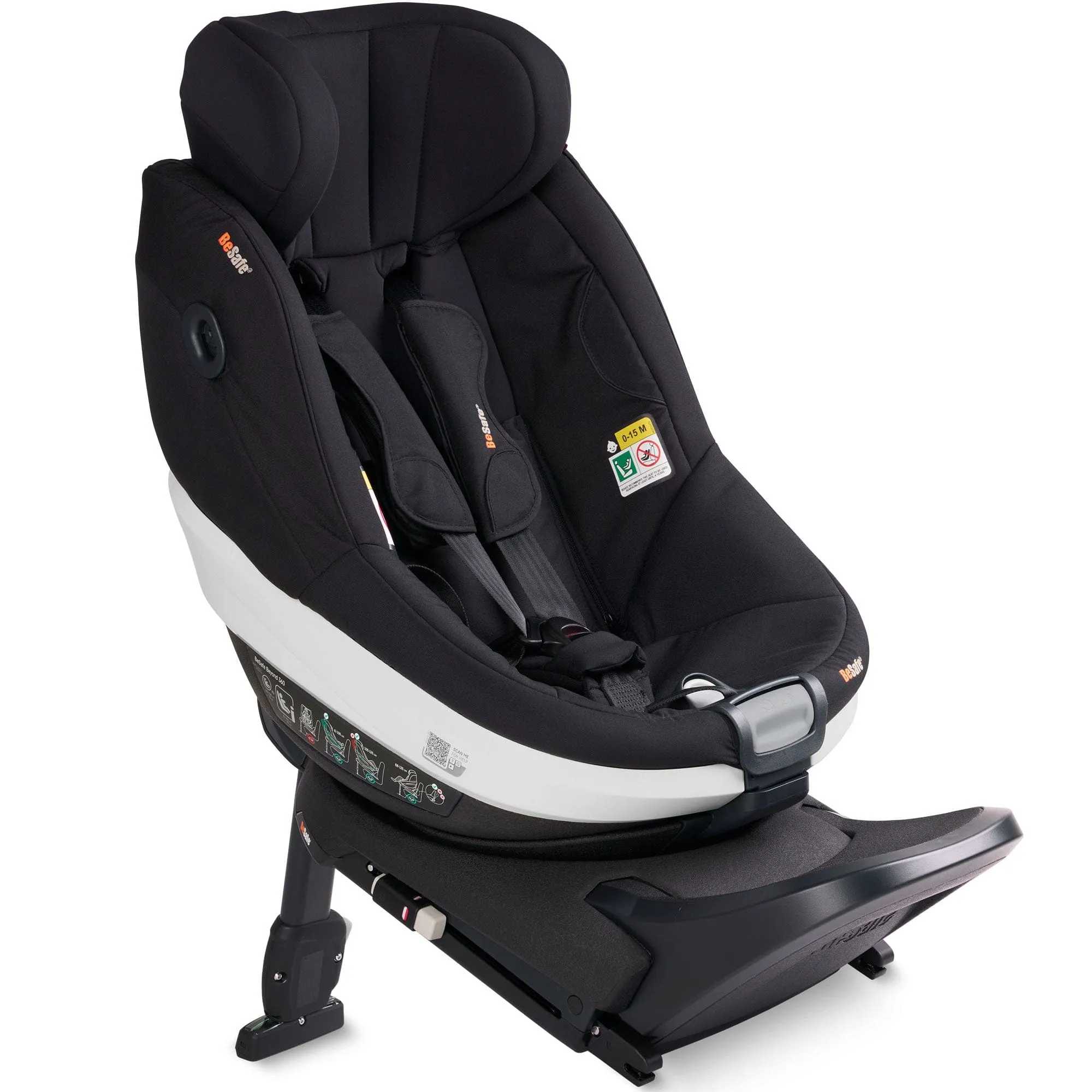 BeSafe Beyond 360 Car Seat & Base in Black Cab