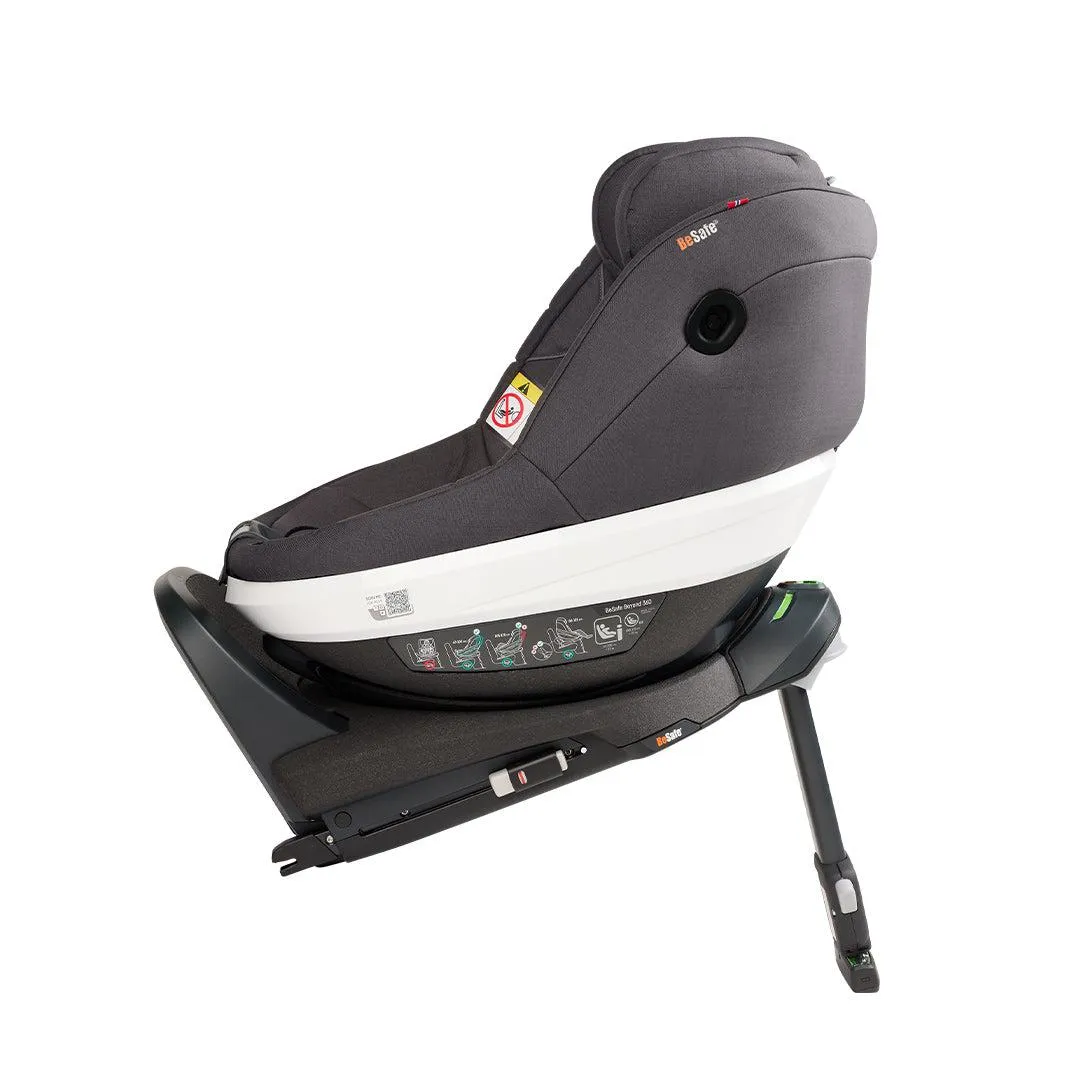 BeSafe Beyond 360 Car Seat - Dark Grey Melange