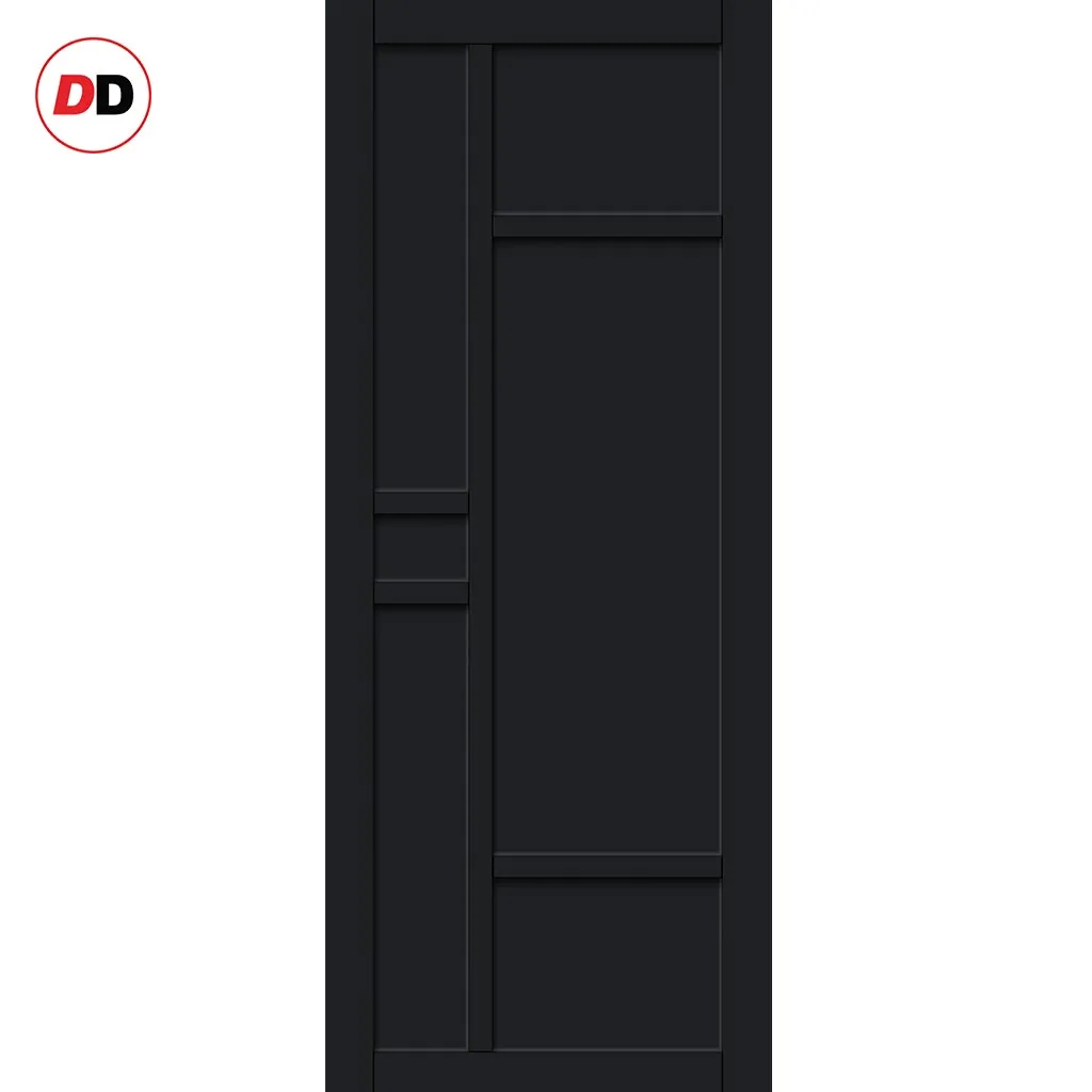 Bespoke Handmade Eco-Urban® Isla 6 Panel Single Evokit Pocket Door DD6429 - Colour Options