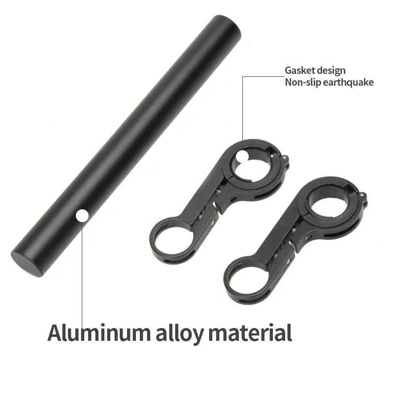 Bicycle Handlebar Extension Bracket Extension Frame Carbon Tube Double Frame Extension Frame Riding Extension Frame Bicycle Clip