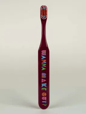 BlueQ "Wanna Make Out" Toothbrush