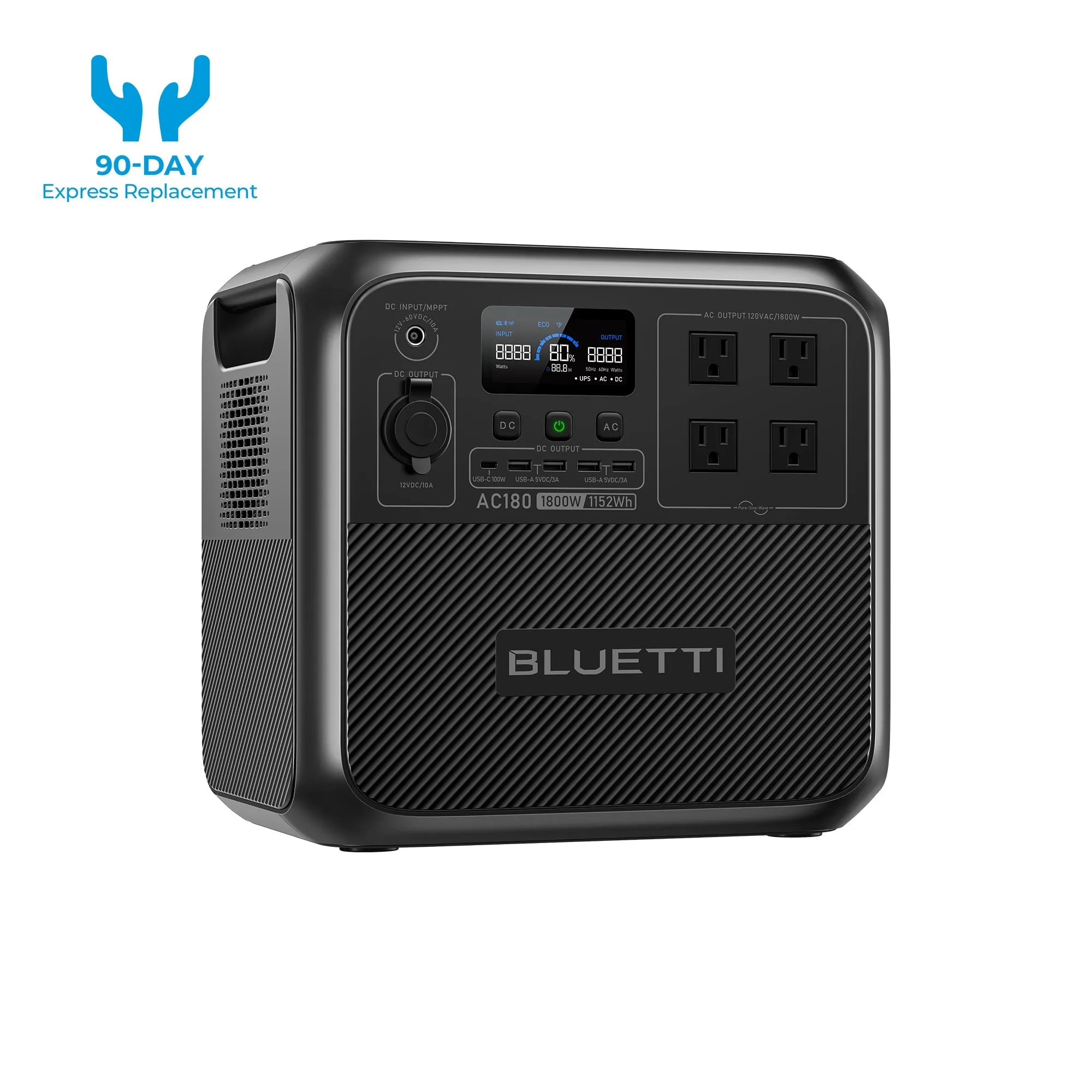 BLUETTI AC180 PV200 Solar Portable Power Station