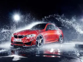 BMW Action Shot | Sports Car Diamond Painting | Full Round/Full Square Drill 5D Rhinestones | DIY Diamond Kit | Expensive Fancy Automobile