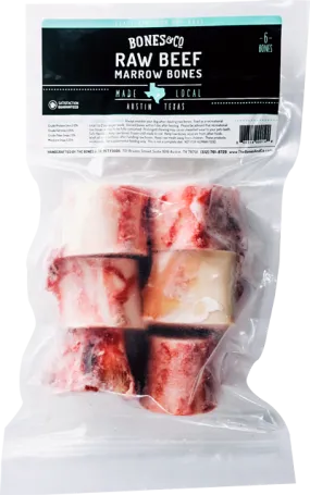 Bones & Co Beef Bones 2" 6 Pack