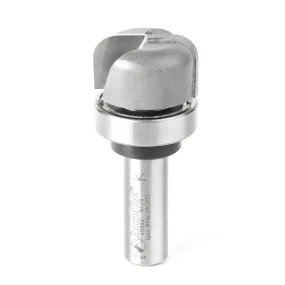 Bowl & Tray Router Bit | 1⁄4 Radius x 1 1⁄8 Dia x 5⁄8 x 1⁄2"Shank with Upper BB | 45992 | 738685859926