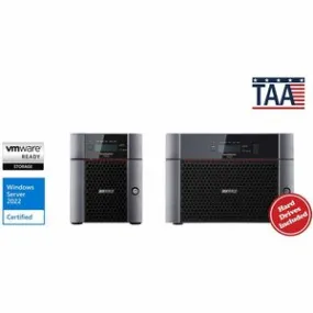 BUFFALO TeraStation 5820 8-Bay 64TB (8x8TB) Business Desktop NAS Storage Hard Drives Included