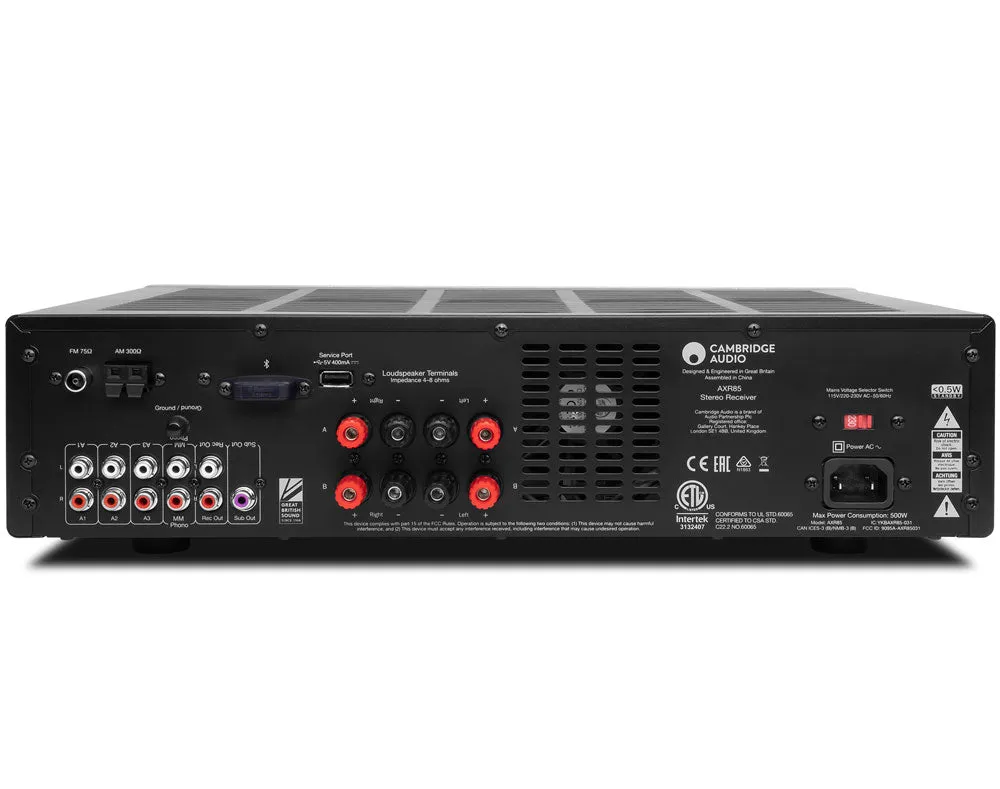 Cambridge Audio AXR85 FM/AM Receiver