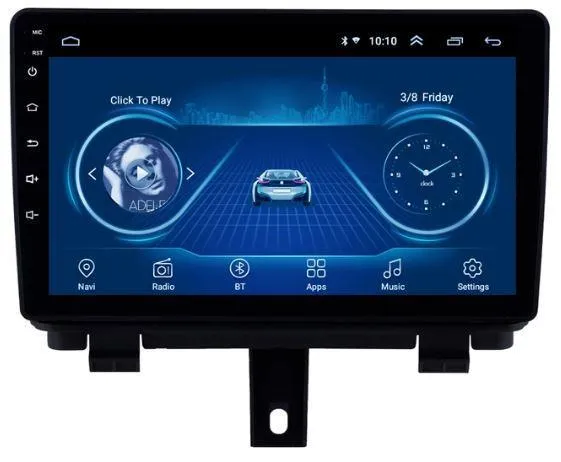 Car Dealz 9" Android 8.1 For AUDI Q3 2013-2017 w CAM GPS Bluetooth Car Player Navigation Radio Stereo DVD Head Unit In Dash Plus OEM Fascia