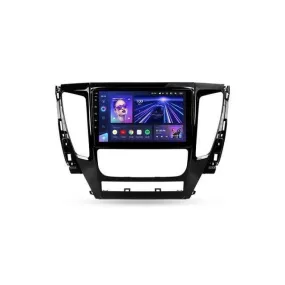 Car Dealz Elite 4G Data Model 10.2" Android 12.0 For Mitsubishi Pajero Sport 3 2016 - 2018 In Dash Plus OEM Fascia