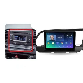 Car Dealz Premium Advanced 4G Data Model 10.2" Android 12.0 For Hyundai Elantra 6 2015-2019 In Dash Plus OEM Fascia