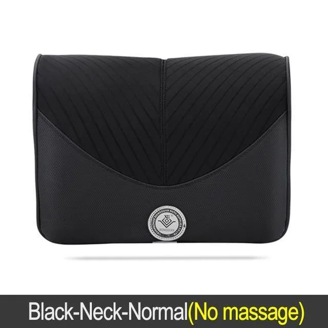 Car Headrest Pillow Massager For Neck and Back Aid Support