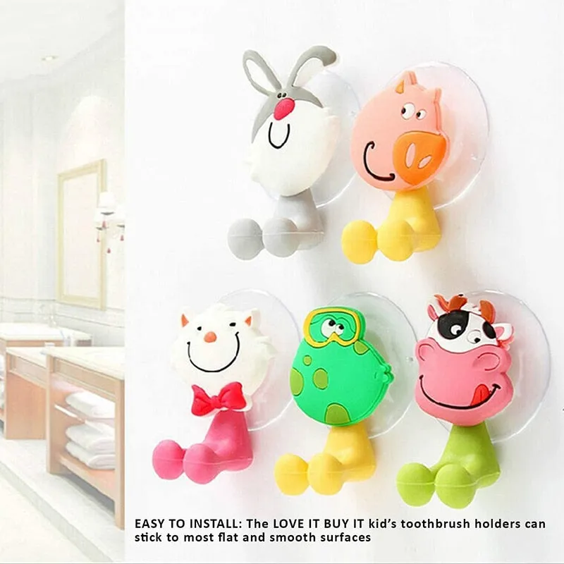 Cartoon Animal Toothbrush Holder