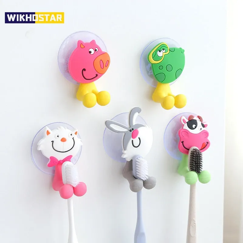 Cartoon Animal Toothbrush Holder