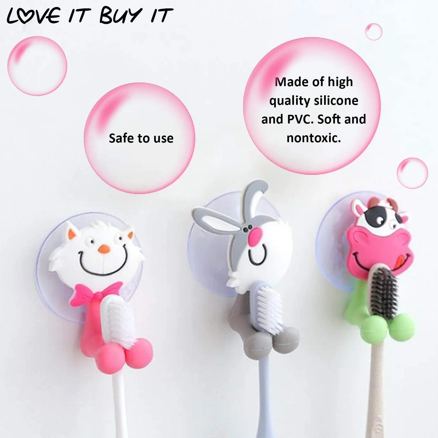 Cartoon Animal Toothbrush Holder