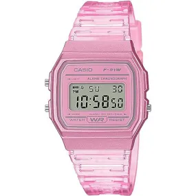 CASIO POP Pink Watch #F-91WS-4DF