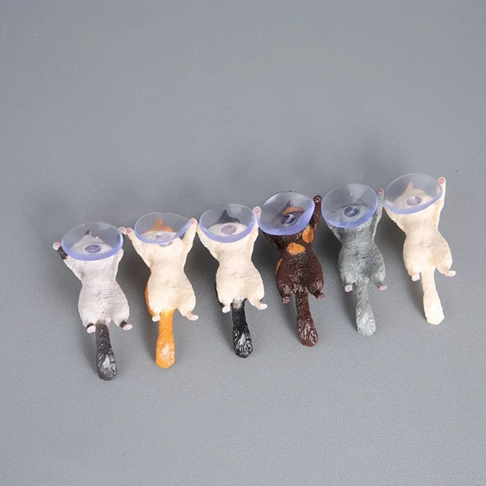 Cat Support Resin Mobile Phone Holder Stand