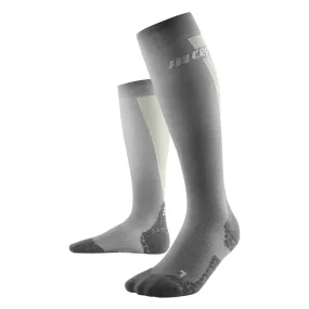 CEP | Ultralight Tall Compression Socks | Women's | Grey/Lime