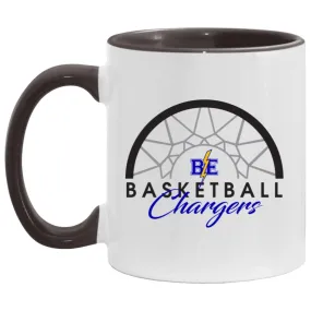 Chargers Basketball - 11oz Accent Mug