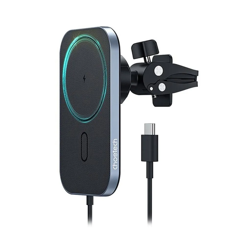 CHOETECH Magsafe Car Mount Wireless Car Charger Air Vent Phone Holder iPhone