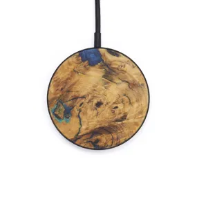 Circle Burl Wood Wireless Charger - Blondy (Buckeye Burl, 599210)