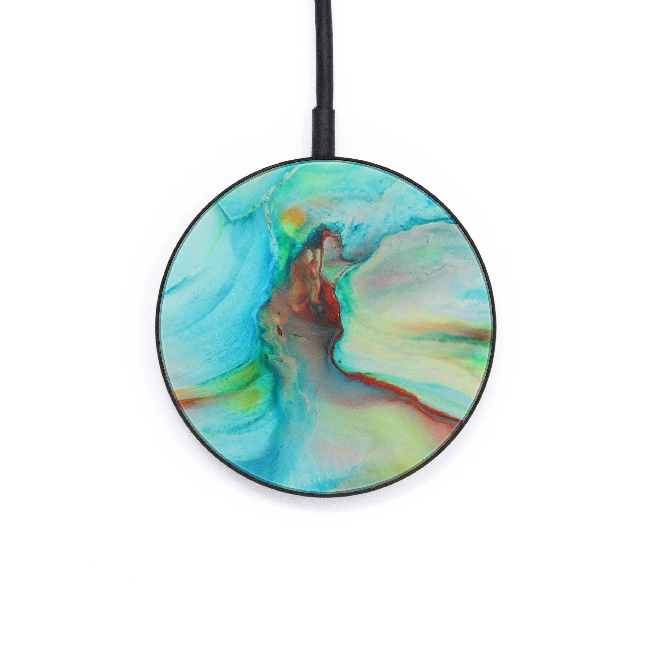 Circle ResinArt Wireless Charger - Colon (ResinArt, 569632)