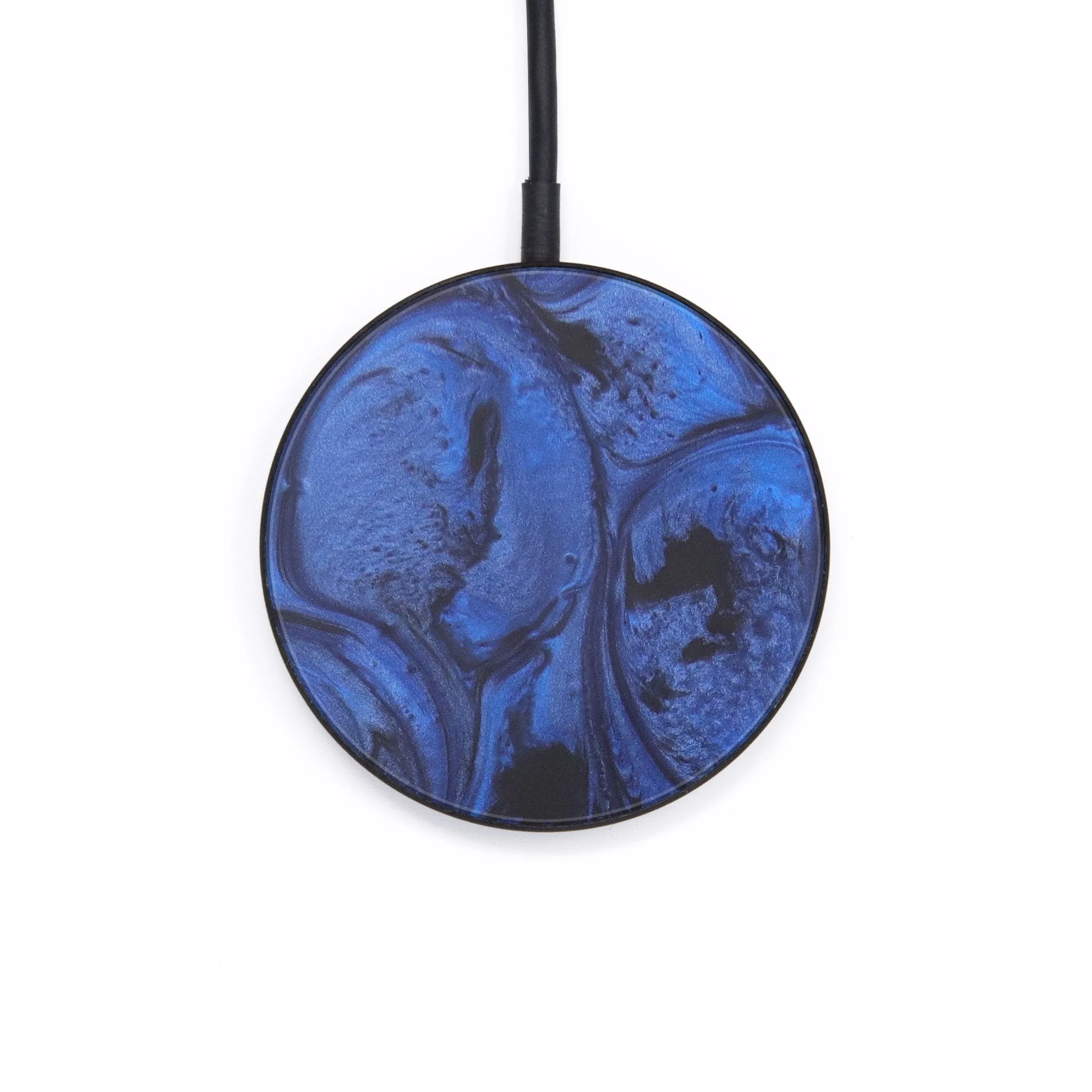 Circle ResinArt Wireless Charger - Kissie (Dark Blue, 597812)