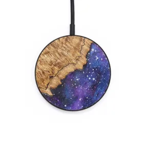 Circle Wood Resin Wireless Charger - Aimee (Cosmos, 720725)