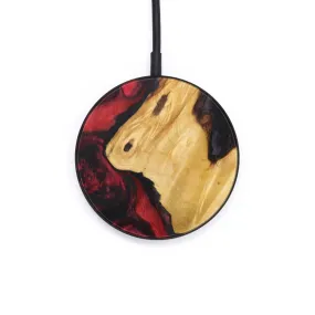 Circle Wood Resin Wireless Charger - Antwon (Red, 620992)