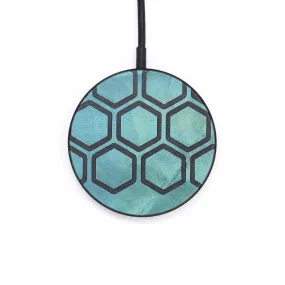 Circle Wood Resin Wireless Charger - Brody (Pattern, 687941)